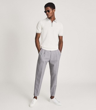 Polo blanc Marc by Marc Jacobs