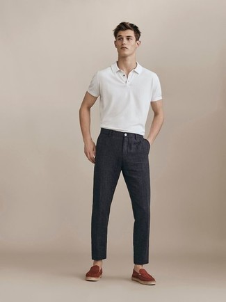 Pantalon chino gris foncé s.Oliver Denim