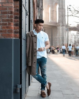 Comment porter un polo pour un style decontractés quand il fait froid