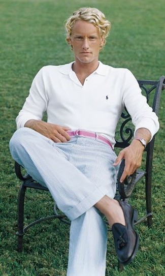 Comment porter un polo avec des slippers