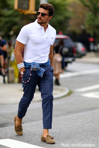 Comment porter un polo avec des slippers