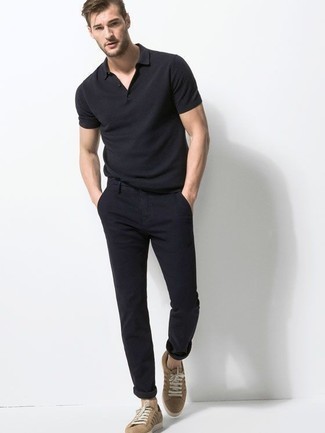 Pantalon chino noir Juun.J
