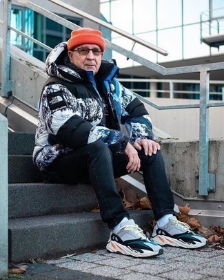 Comment porter une veste imprimée quand il fait froid