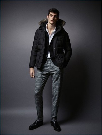 Comment porter une doudoune avec un blazer