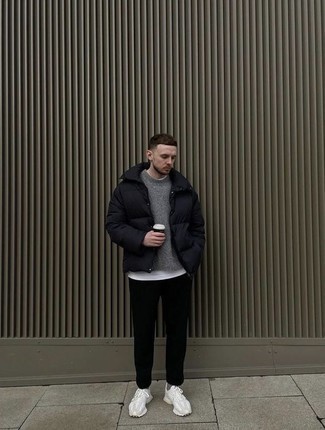 Comment porter une doudoune avec un pantalon chino