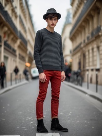 Chapeau de paille noir