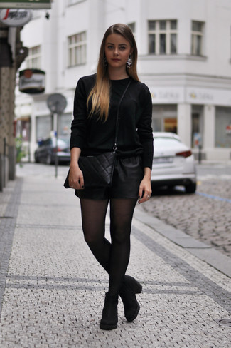 Bottines en daim noires Givenchy
