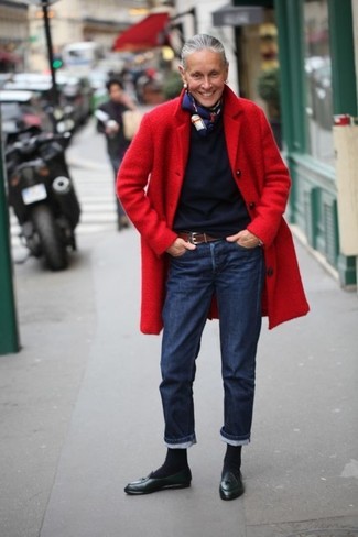 Comment porter un manteau rouge