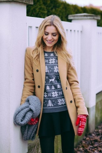 Comment porter des gants rouges