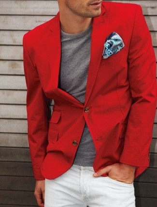 Comment porter une veste rouge pour un style decontractés