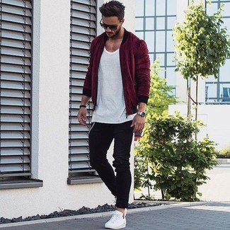 Comment porter une veste rouge
