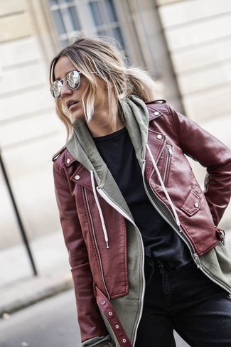 Comment porter une veste rouge