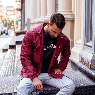 Comment porter une veste rouge