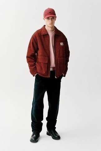 Comment porter une veste rouge à l'adolescence