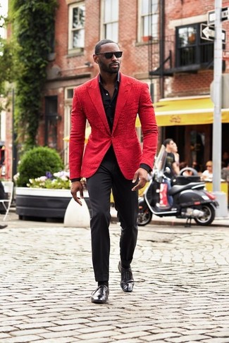 Comment porter une veste rouge