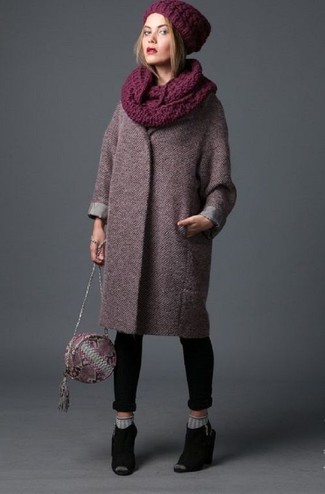 Comment porter un bonnet en tricot rouge