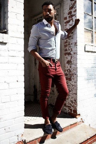 Pantalon rouge homme : comment le porter