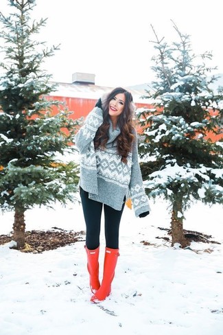 Comment porter des bottes de pluie rouges