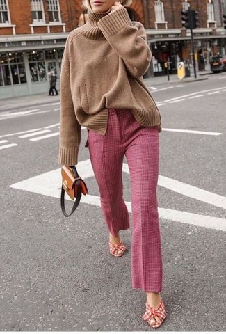 Comment porter des sandales rouges quand il fait chaud