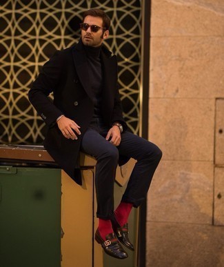 Comment porter des chaussettes rouges quand il fait froid