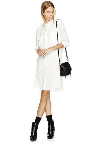 Robe chemise blanche A.P.C.