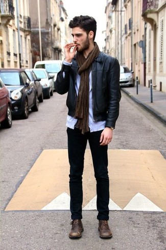 Comment porter une écharpe pour un style decontractés quand il fait frais