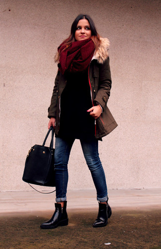 Comment porter une écharpe pour un style decontractés quand il fait froid