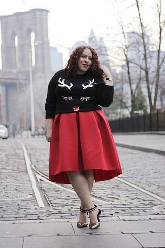 Comment porter un pull pailleté
