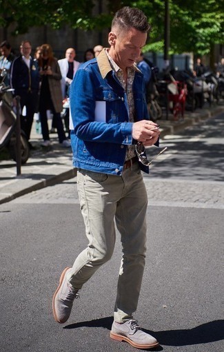 Comment porter des chaussures brogues argentées