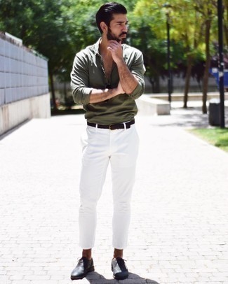 Comment porter des chaussures brogues argentées