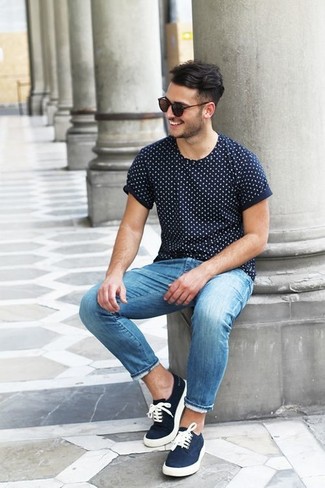 Comment porter un jean skinny quand il fait très chaud