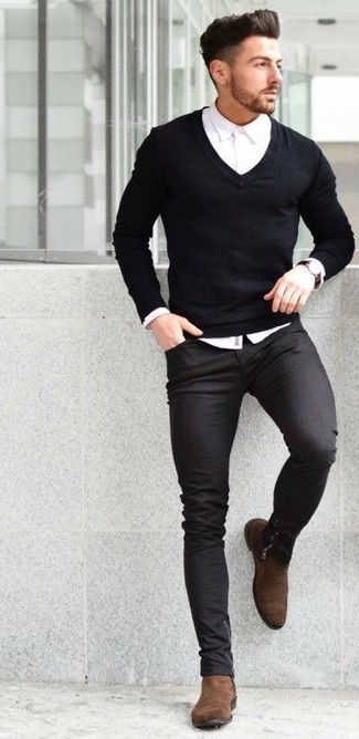 Comment porter un jean skinny au printemps