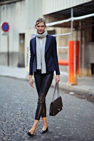 Comment porter un pantalon slim avec des ballerines