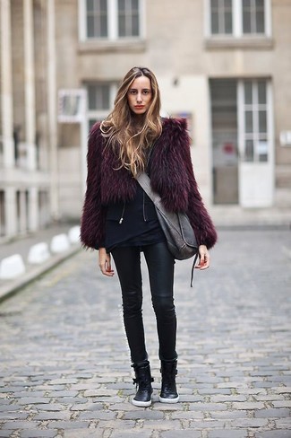 Comment porter des baskets avec une veste quand il fait froid