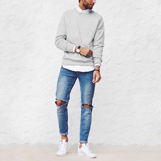 Comment porter des baskets pour un style decontractés au printemps