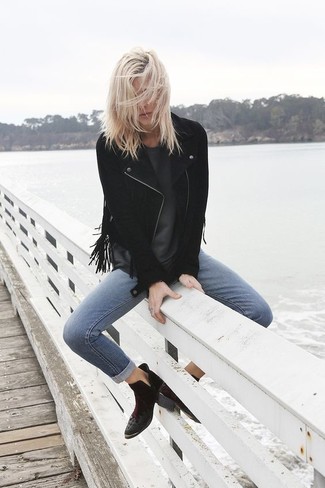 Comment porter une veste en daim