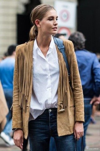 Comment porter une veste en daim