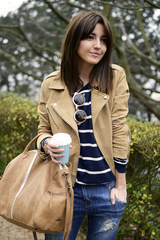 Comment porter une veste en daim