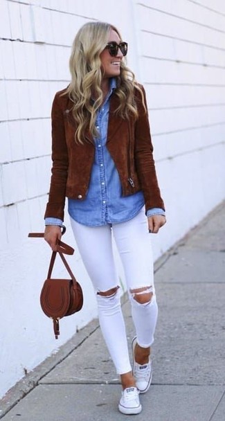 Comment porter une veste en daim