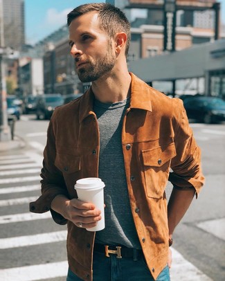 Comment porter une veste en daim quand il fait chaud