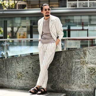 Comment porter un costume pour un style decontractés