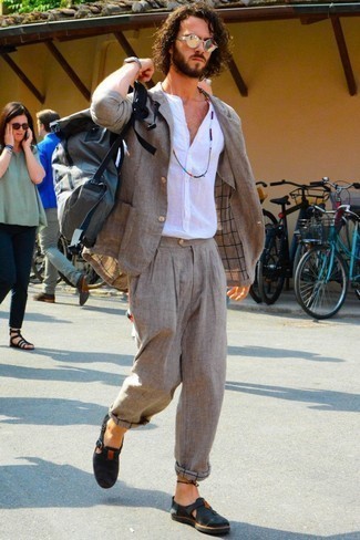 Comment porter un costume pour un style decontractés