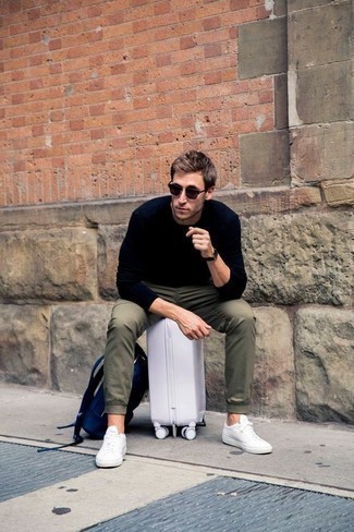 Comment porter une valise pour un style decontractés quand il fait chaud
