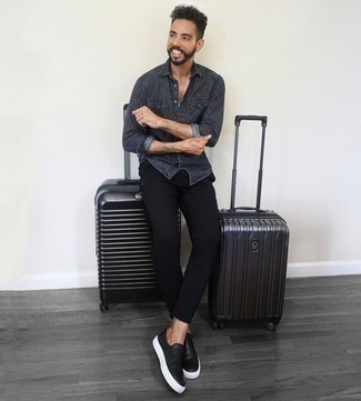 Comment porter une valise pour un style decontractés quand il fait chaud