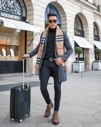 Comment porter une valise pour un style chic decontractés quand il fait frais