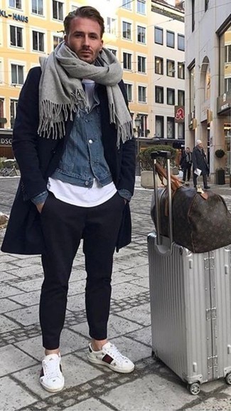 Comment porter une valise pour un style chic decontractés quand il fait frais