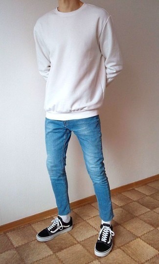 Jean skinny bleu clair Nudie Jeans