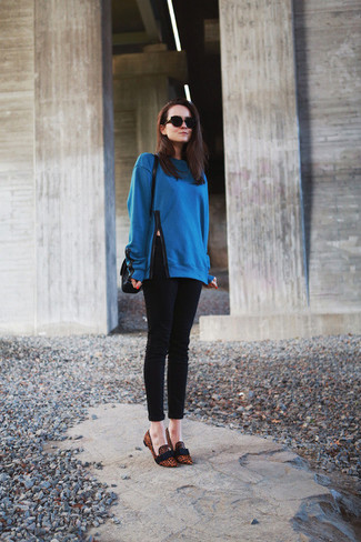 Sweat-shirt bleu Isabel Marant Etoile