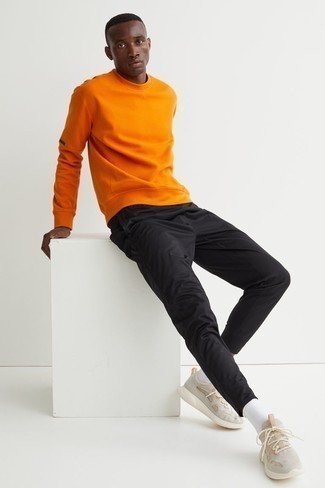 Sweat-shirt orange Jacquemus