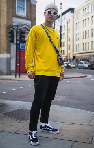 Sweat-shirt jaune Polo Ralph Lauren
